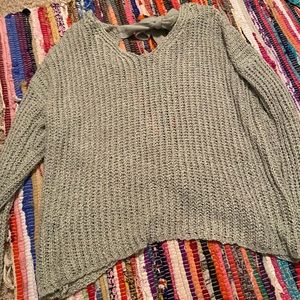 Long sleeve backless top. Size small